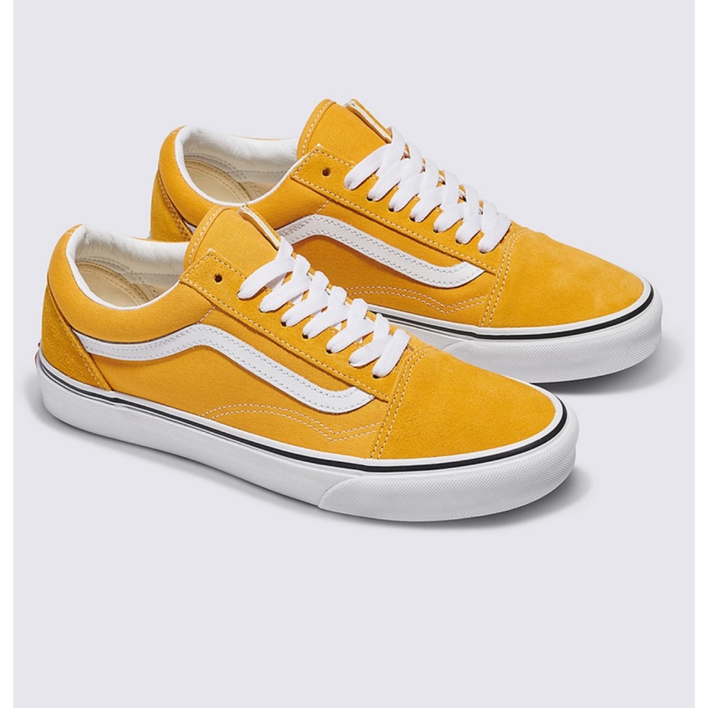 Vans Old Skool Shoe - Mustard Womens size 8